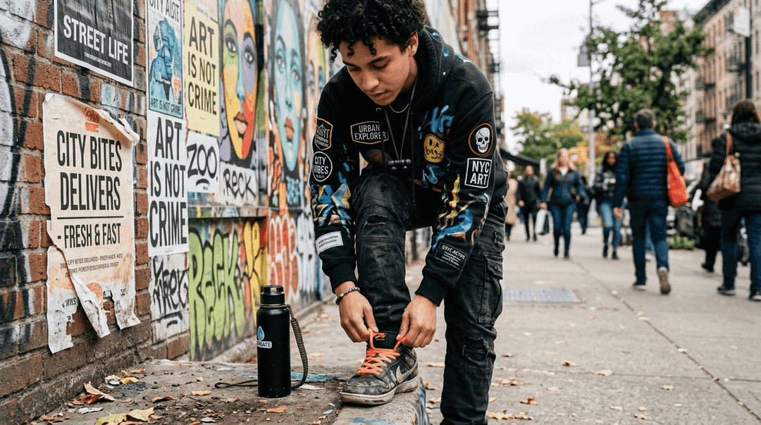 Urban street style with personalized hoodie 2026