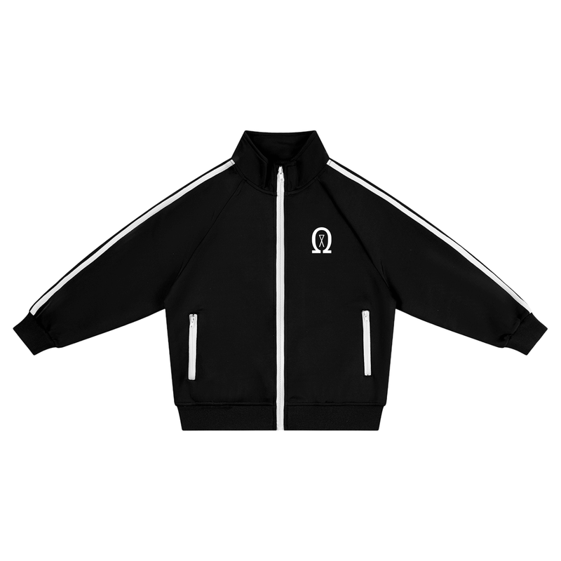 Kids Contrast Tape Coach Jacket