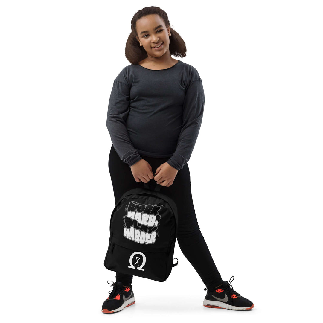 Medium size backpack with laptop pocket