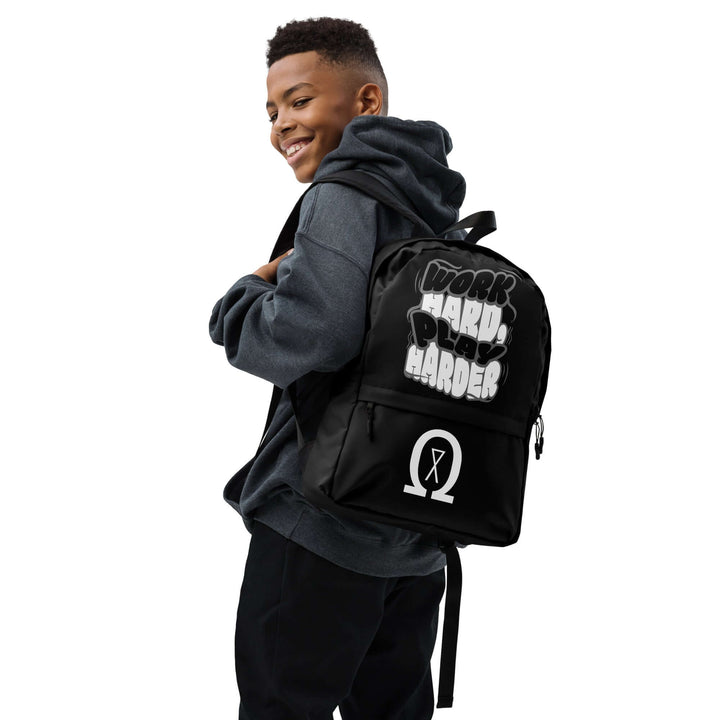 Medium size backpack with laptop pocket