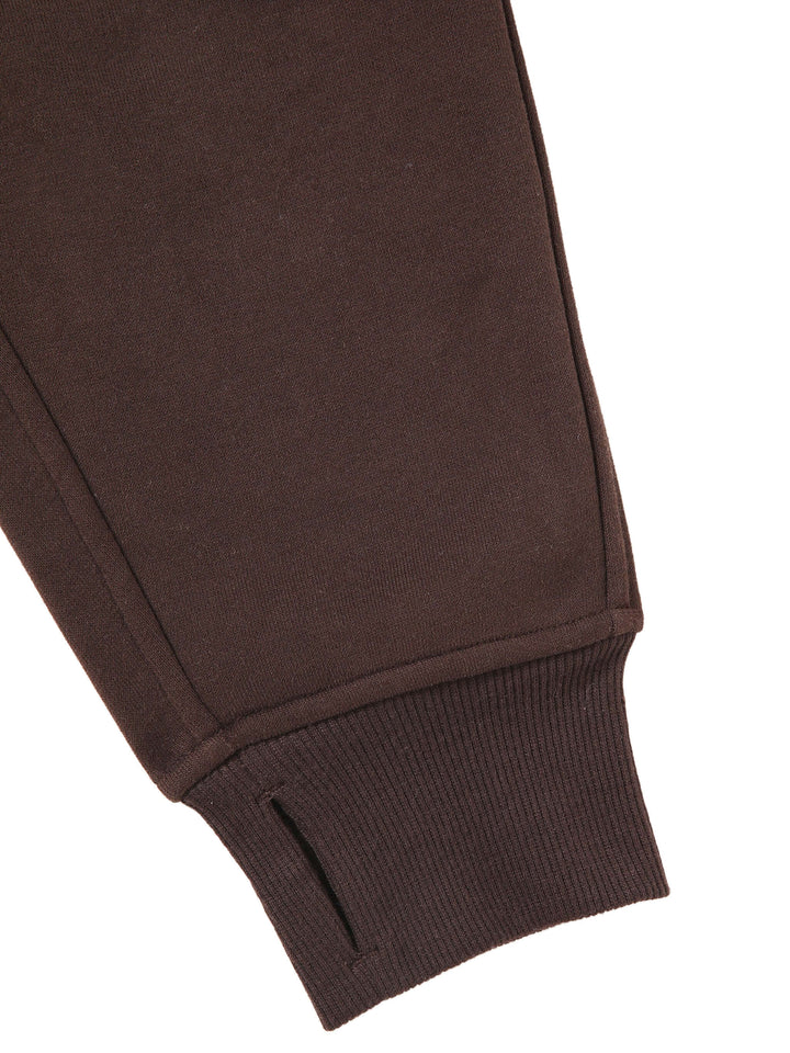 cropped half-zip hoodie