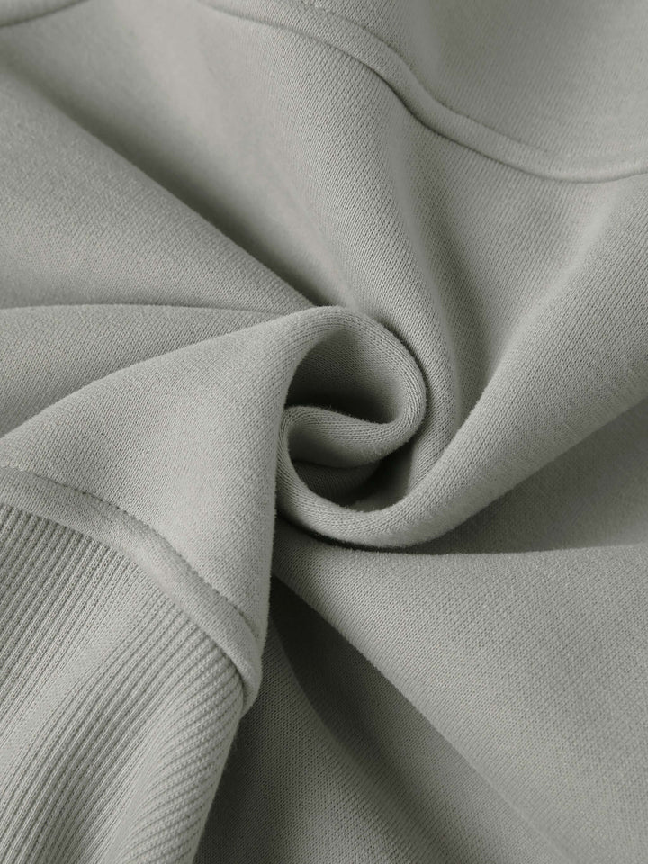 Cropped Zip-Through Hoodie 