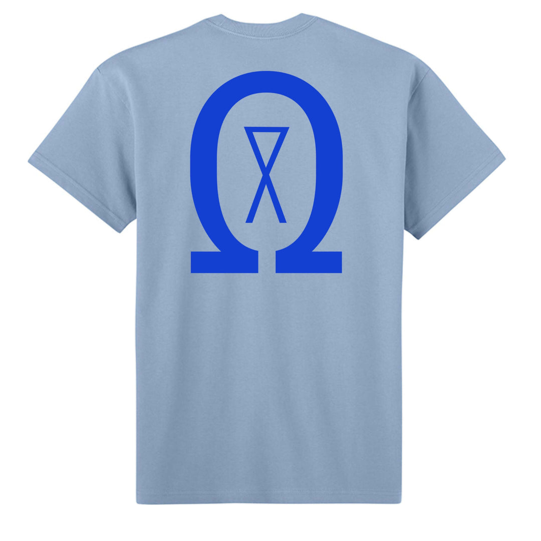 Consistency and Progress Stonewash Denim - BACK