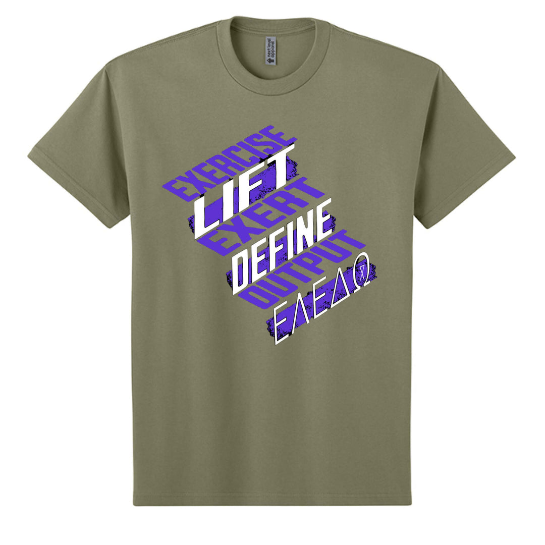 Performance and Workout Light Olive - FRONT