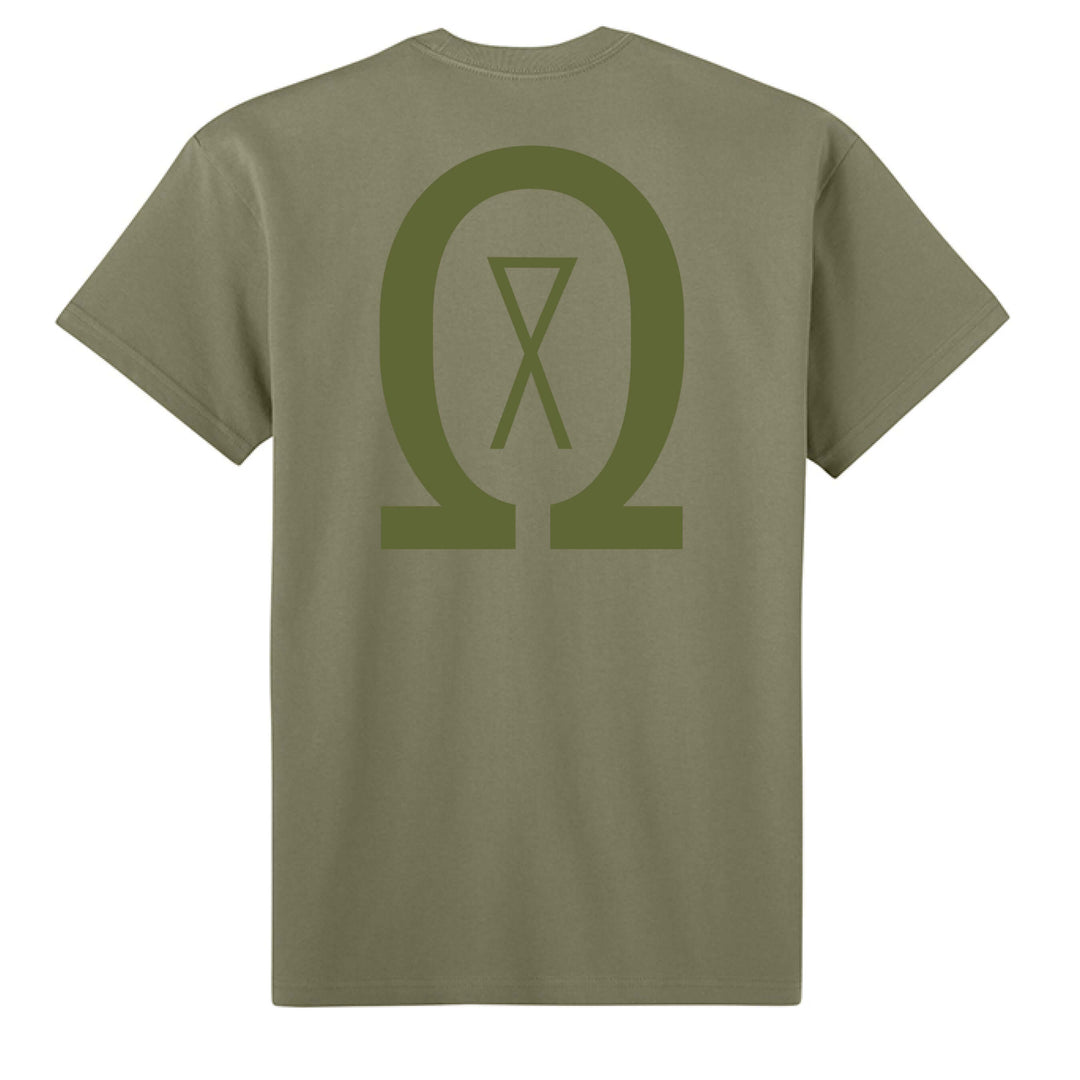 Mindset and Recovery Light Olive - BACK