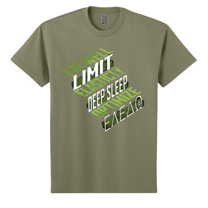 Mindset and Recovery Light Olive - FRONT