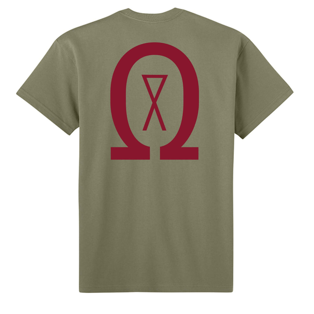 Operations and Command Light Olive - BACK