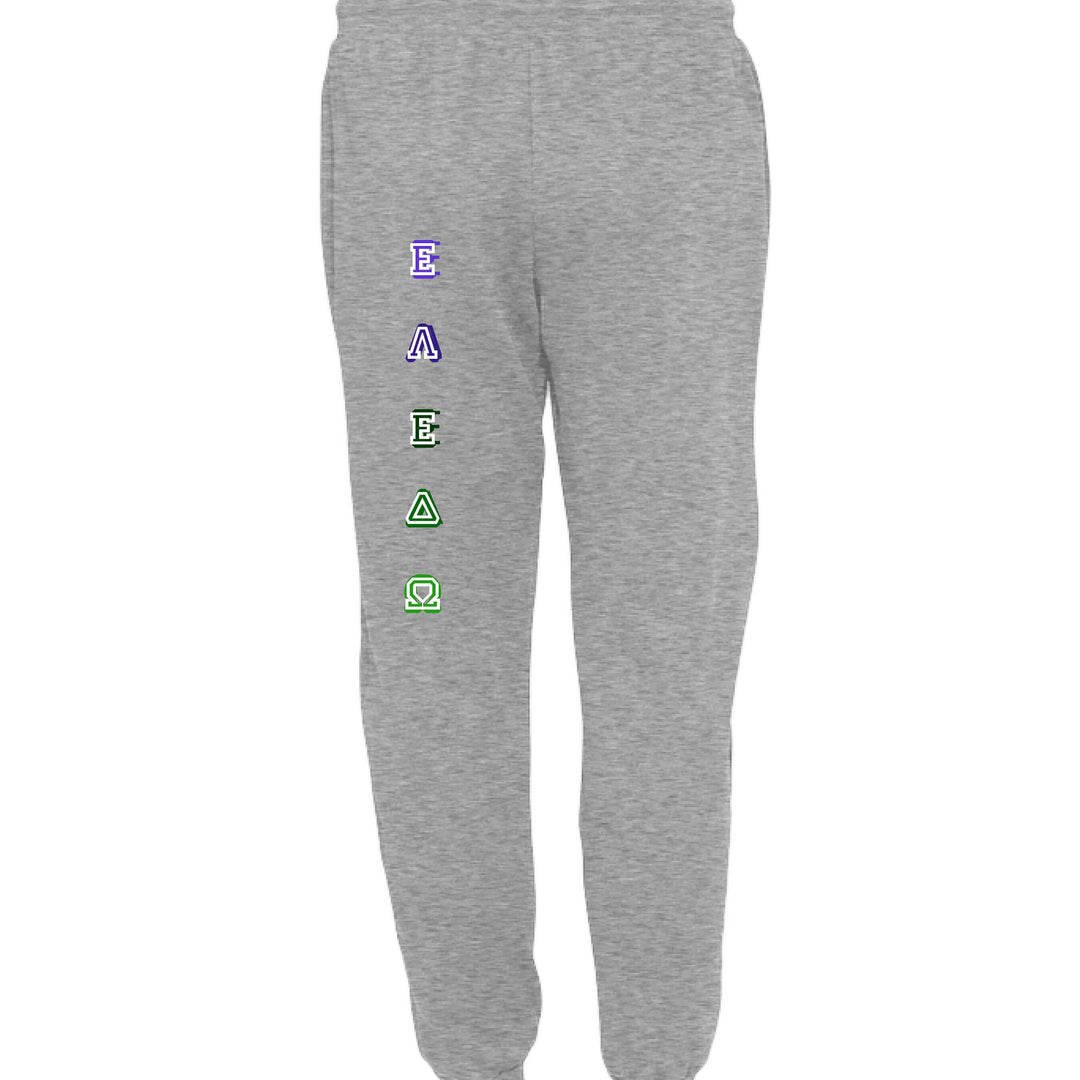 ELEDO jogger sweatpants ATHLETIC HEATHER - BACK