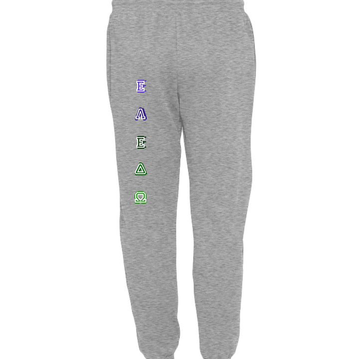 ELEDO jogger sweatpants ATHLETIC HEATHER - BACK