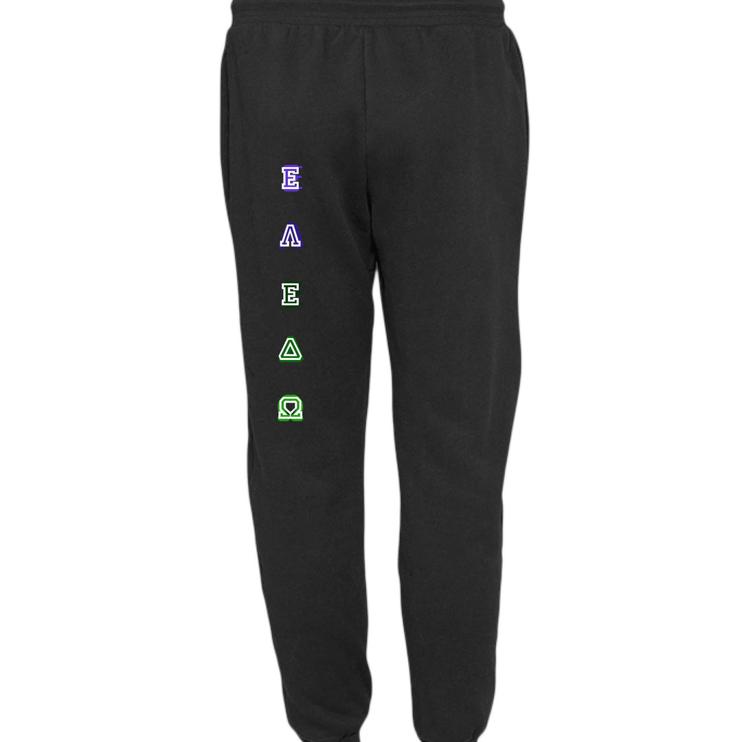 ELEDO jogger sweatpants BLACK - BACK
