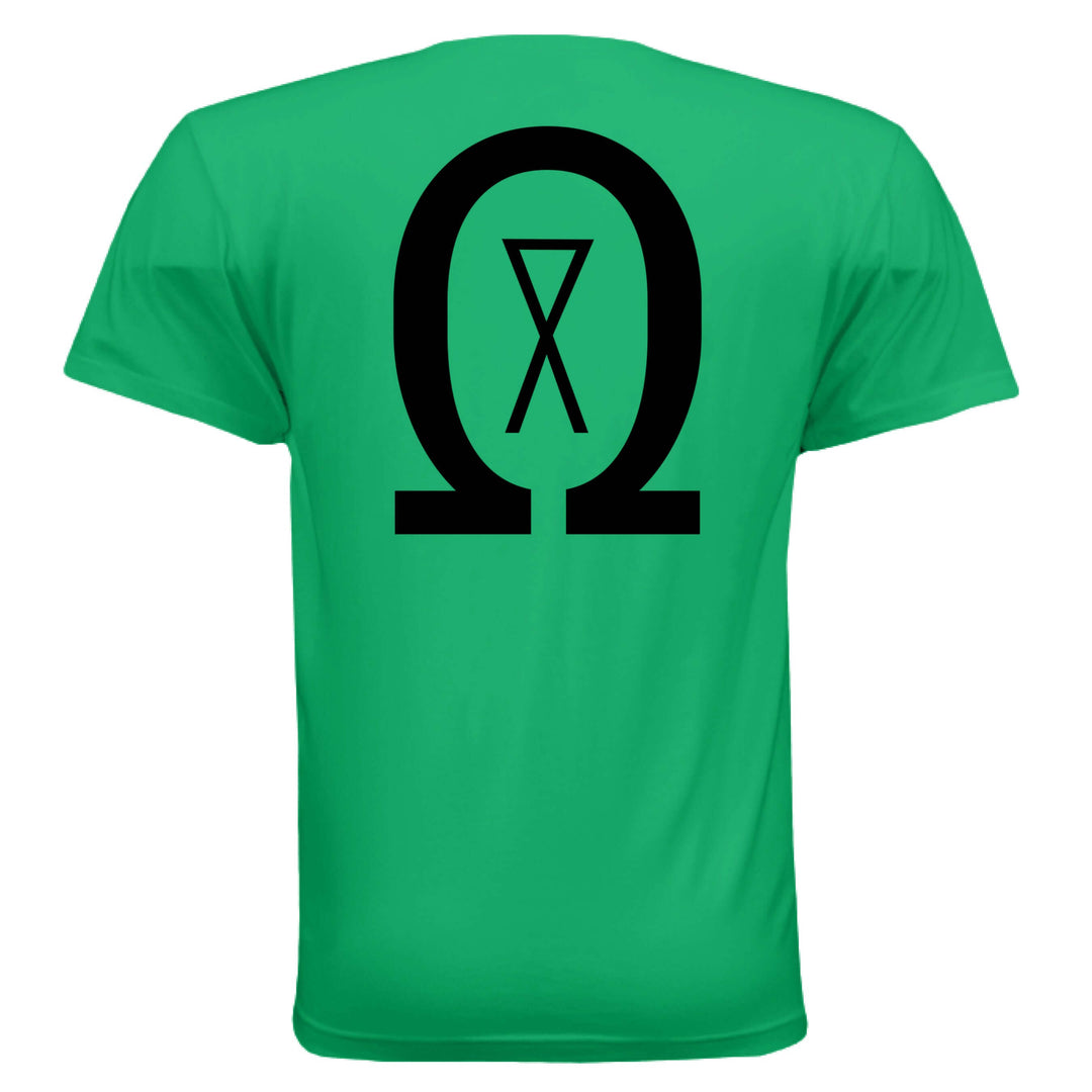 brand falling KELLY GREEN - BACK