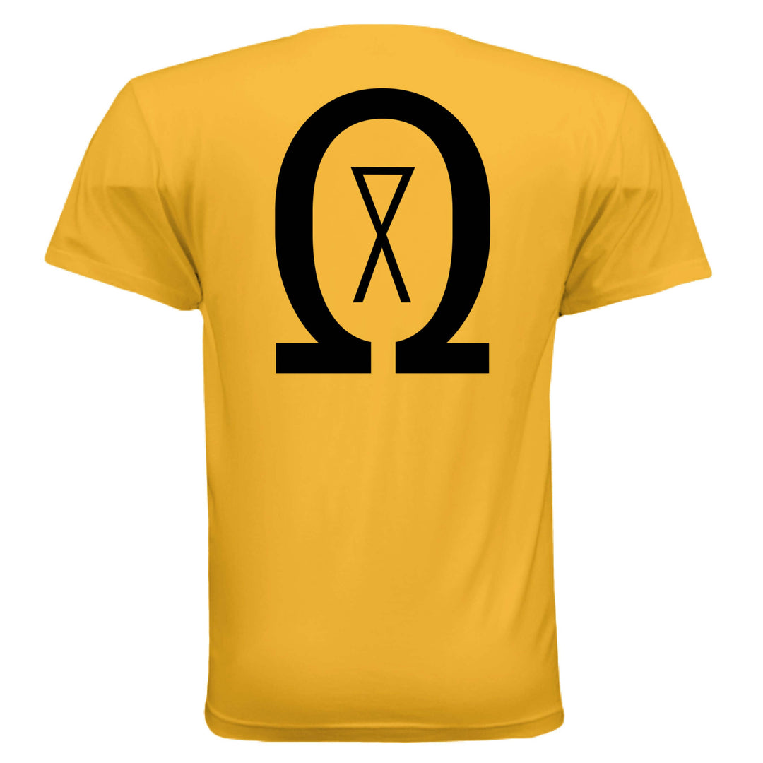 brand falling GOLD - BACK