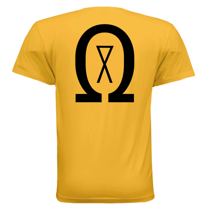 brand falling GOLD - BACK