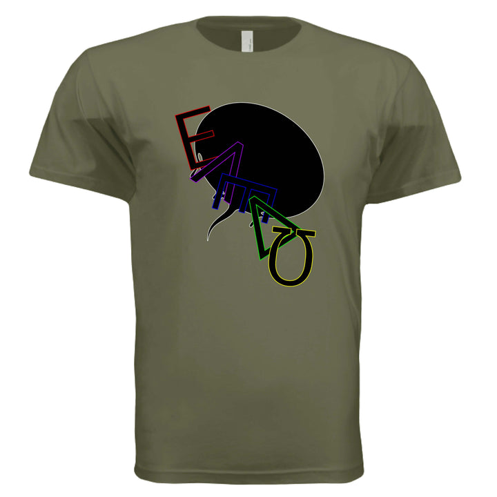 brand falling MILITARY GREEN - FRONT