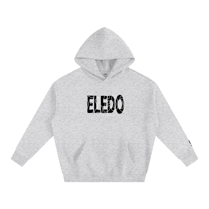 oversize fleeced hoodie