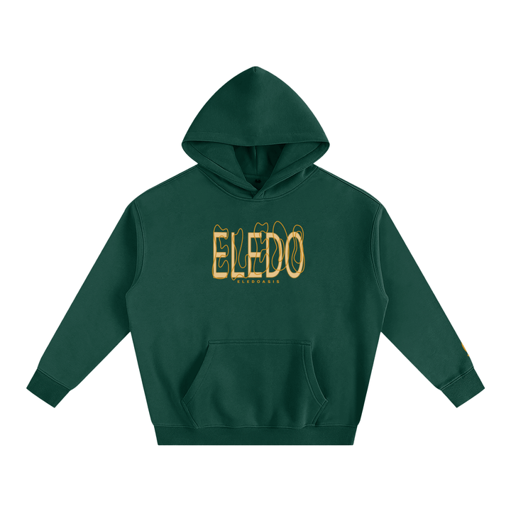 oversize fleeced hoodie