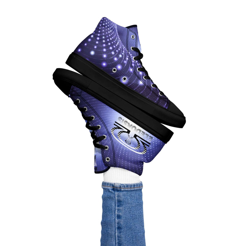 women's high top canvas shoes
